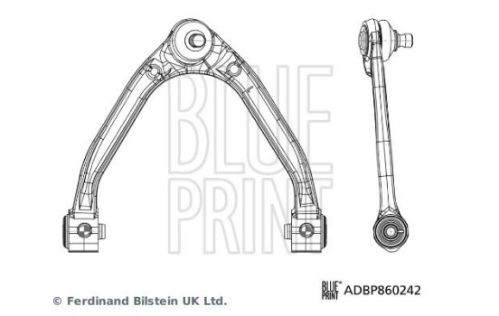 Brazo de control, suspensión ADBP860242 Blue Print