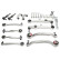 Kit de reparación, brazo de control BSG 90-700-108, Miniatura 2