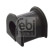 Cojinete estabilizador 102326 FEBI, Miniatura 2