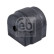 Cojinete estabilizador en el brazo de control 45611 FEBI, Miniatura 2