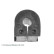 Cojinete estabilizador en el brazo de control ADC48086 Blue Print, Miniatura 4
