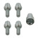 Juego de tornillos de rueda 27048 FEBI