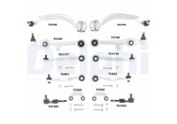 BRAZO DE CONTROL, CONJUNTO DE ALUMINIO TC1300KIT Delphi