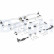 BRAZO DE CONTROL, CONJUNTO DE ALUMINIO TC1300KIT Delphi, Miniatura 2
