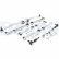 BRAZO DE CONTROL, CONJUNTO DE ALUMINIO TC1400KIT Delphi, Miniatura 2
