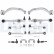 BRAZO DE CONTROL, CONJUNTO DE ALUMINIO TC1400KIT Delphi, Miniatura 4