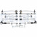 BRAZO DE CONTROL, CONJUNTO DE ALUMINIO TC1400KIT Delphi, Miniatura 5