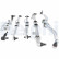 BRAZO DE CONTROL, CONJUNTO DE ALUMINIO TC1400KIT Delphi, Miniatura 7