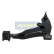 Brazo de control, suspensión BS-504L Japanparts, Miniatura 3