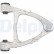 Brazo de control, suspensión TC9114 Delphi
