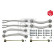 Conjunto de soporte cruzado 24001 Febi ProKit, Miniatura 2