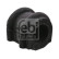 Cojinete estabilizador en el brazo de control 41586 FEBI, Miniatura 2