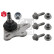 Conjunto de rep. de acoplamiento del eje de soporte 32296 Febi ProKit, Miniatura 2