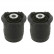Conjunto de soporte de eje trasero 01677 FEBI