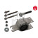 Cojinete del brazo de control 44174 Febi ProKit, Miniatura 2