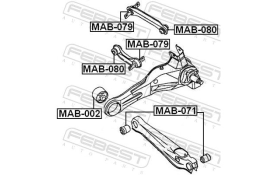 Goma del brazo de control, Imagen 2