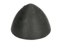 Tope de parada, vástago