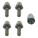 Juego de tornillos de rueda 27053 FEBI