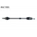 EJE DE TRANSMISIÓN DE OPEL VKJC 3031 SKF