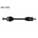EJE DE TRANSMISIÓN HONDA VKJC 4015 SKF