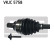EJE DE TRANSMISIÓN VADO VKJC 5758 SKF, Miniatura 2