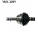 Eje de transmisión VKJC 1009 SKF, Miniatura 3