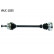 Eje de transmisión VKJC 1025 SKF, Miniatura 2