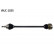 Eje de transmisión VKJC 1035 SKF, Miniatura 2