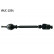 Eje de transmisión VKJC 1254 SKF