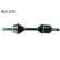 Eje de transmisión VKJC 1372 SKF