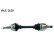 Eje de transmisión VKJC 1620 SKF, Miniatura 2