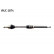 Eje de transmisión VKJC 1874 SKF
