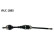 Eje de transmisión VKJC 1880 SKF