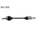 Eje de transmisión VKJC 3525 SKF