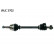 Eje de transmisión VKJC 3702 SKF