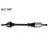 Eje de transmisión VKJC 3887 SKF