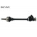 Eje de transmisión VKJC 4169 SKF
