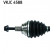 Eje de transmisión VKJC 4588 SKF, Miniatura 3