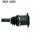 Eje de transmisión VKJC 4591 SKF, Miniatura 3