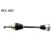 Eje de transmisión VKJC 4605 SKF