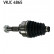Eje de transmisión VKJC 4865 SKF, Miniatura 3