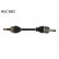 Eje de transmisión VKJC 5003 SKF