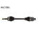 Eje de transmisión VKJC 5004 SKF, Miniatura 2