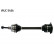 Eje de transmisión VKJC 5456 SKF