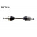 Eje de transmisión VKJC 5636 SKF