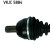 Eje de transmisión VKJC 5884 SKF, Miniatura 3