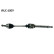 Eje de transmisión VKJC 6009 SKF