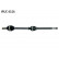 Eje de transmisión VKJC 6116 SKF