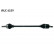 Eje de transmisión VKJC 6159 SKF
