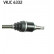 Eje de transmisión VKJC 6332 SKF, Miniatura 4